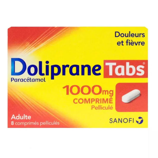 DOLIPRANETABS 1000mg Cpr pes� Plq/8