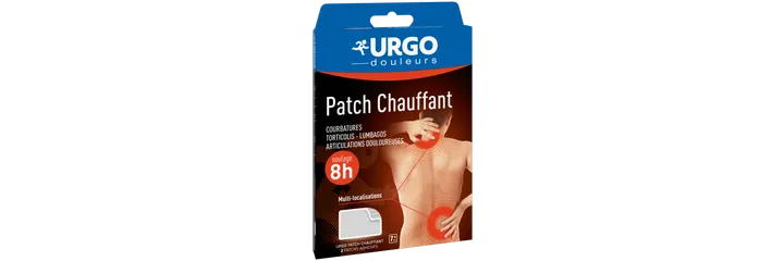 URGO PATCH CHAUFFANT ADH X2