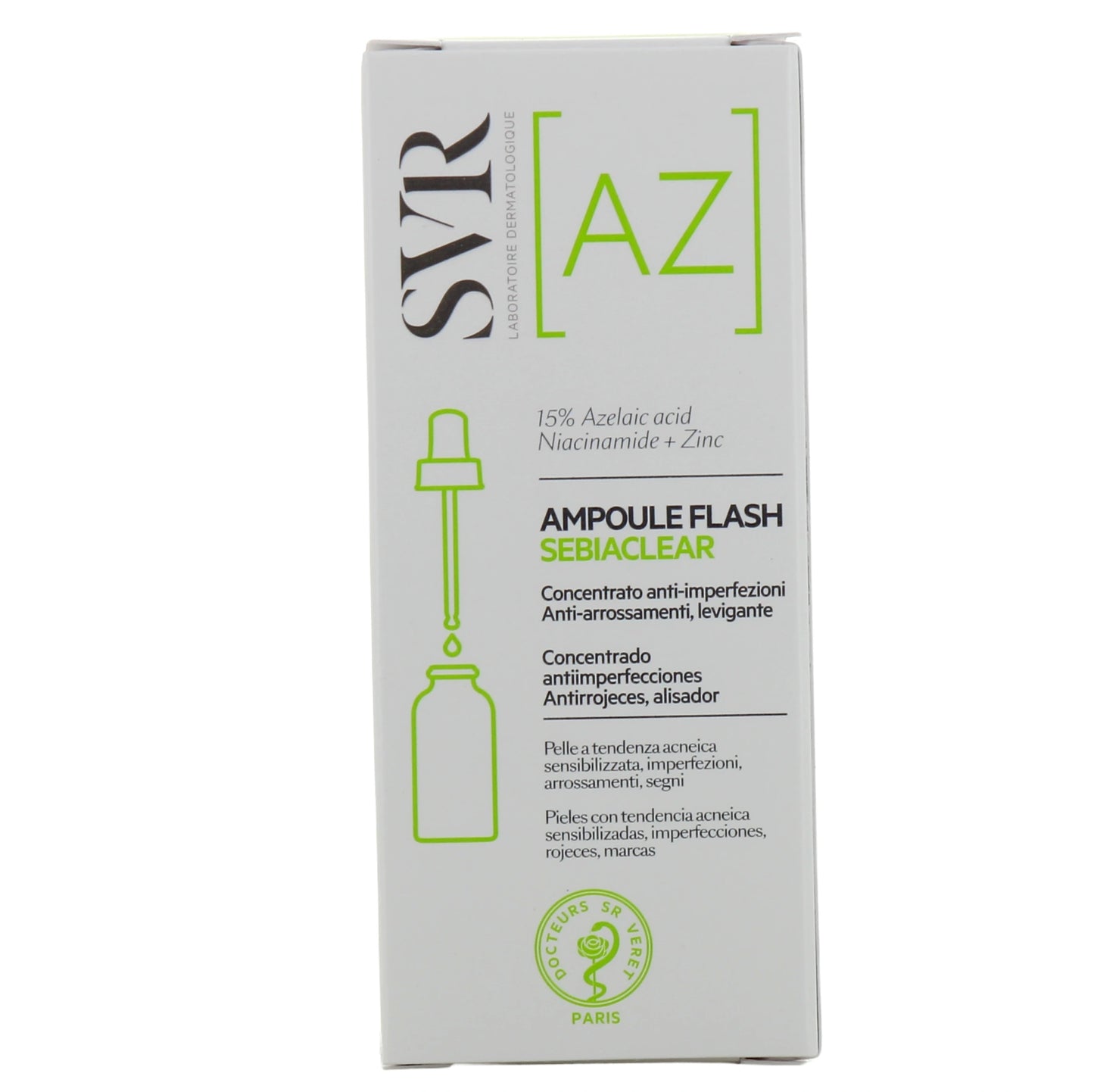 SVR SEBIACLEAR AMPOULE FLASH 30ML