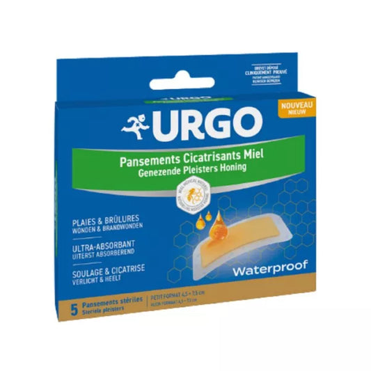 URGO PANSEMENT MIEL X5