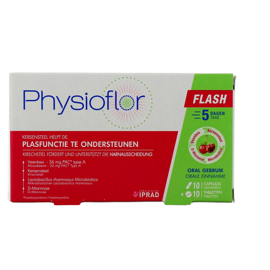 PHYSIOFLOR FLASH CPR10+GELUL10
