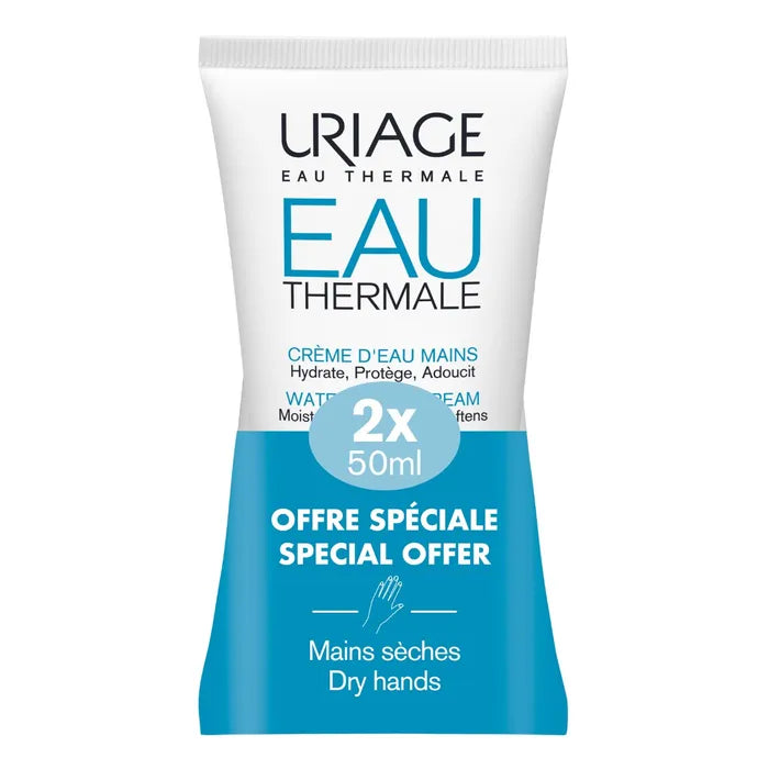 URIAGE CR D'EAU MAIN 50ML X2