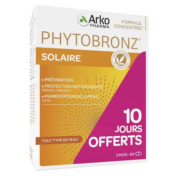 PHYTOBRONZ PREPAR SOL CAPS 30 LOT2