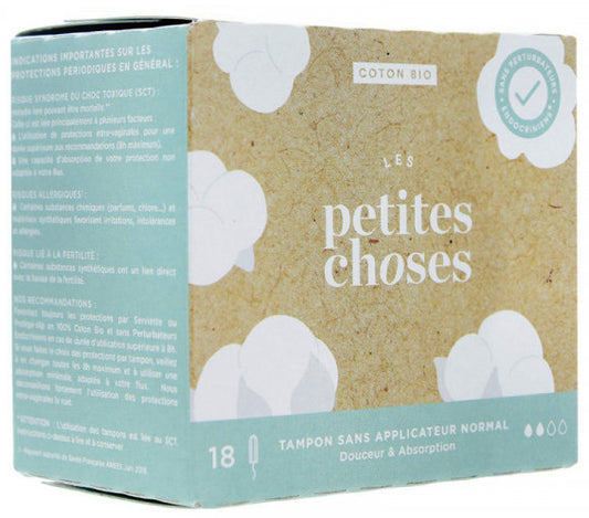 Tampon Bio - Flux normal Boite de 18