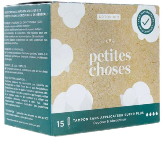Tampon Bio - Flux super plus Boite de 15