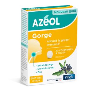 AZEOL CPR A SUCER MIEL/CITRON 30
