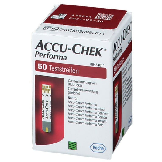 ACCU CHEK PERFORMA BAND 2X50 T
