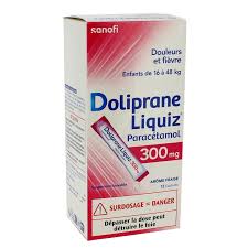 DOLIPRANELIQUIZ 300mg Susp buv sach malt B/12