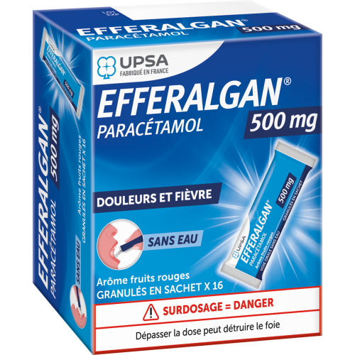 EFFERALGAN 500MG GRANULES SACHET16