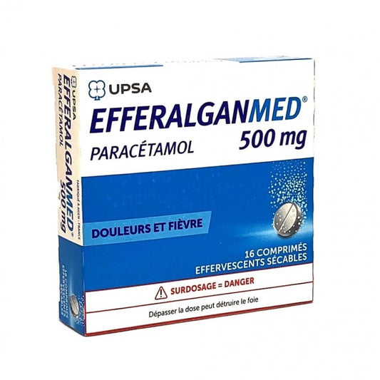 EFFERALGAN 500MG CPR EFFV 16