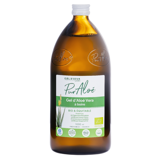 Pur'Aloé Vera - Gel à boire - 1L Bio et Commerce Equitable