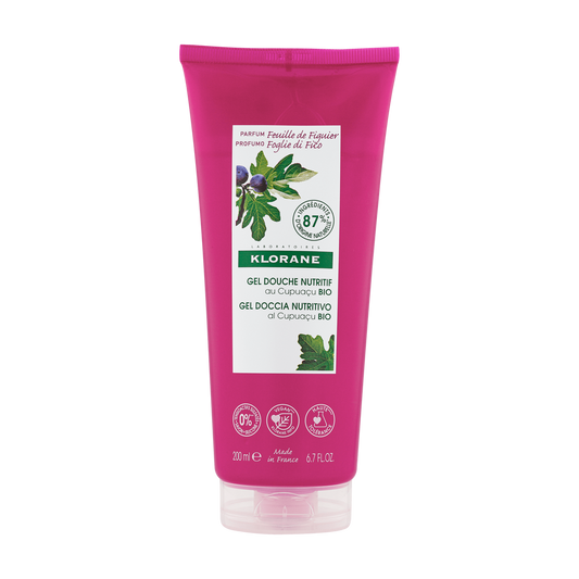 Klorane - Douche - Gel douche au parfum Feuille de Figuier-Tous types de peaux