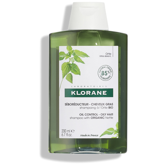 Klorane - Ortie - Shampoing Séboréducteur à l’Ortie BIO - Cheveux gras