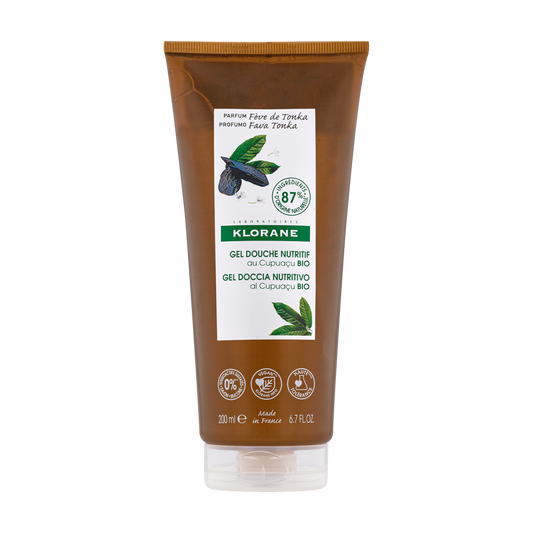 Klorane - Gel douche au parfum Fève de Tonka - Tous types de peaux