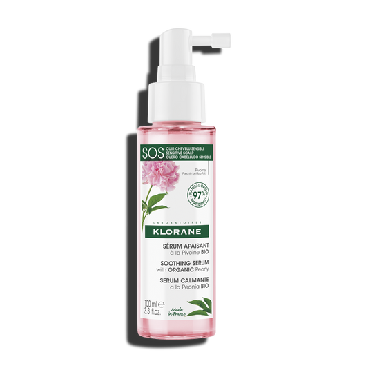 Klorane Sérum SOS apaisant - Cuir chevelu sensible - à la Pivoine BIO