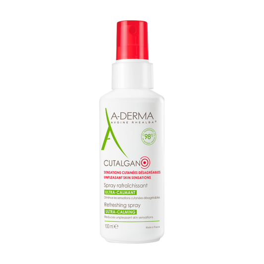 A-Derma - Cutalgan - Spray rafraîchissant ultra-calmant
