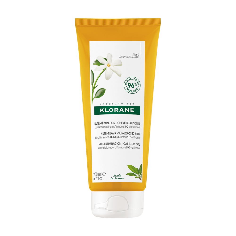 Klorane Baume riche réparateur - Cheveux exposés au soleil - Monoï & Tamanu BIO