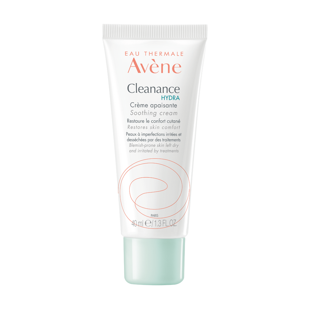 Eau Thermale Avène - Cleanance - HYDRA Crème apaisante - peaux desséchées et irritées par traitements