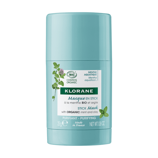 Klorane - Menthe Aquatique visage - Masque en stick BIO
