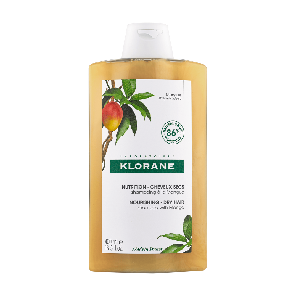 Klorane - Mangue - Shampoing Nutrition à la Mangue - Cheveux secs