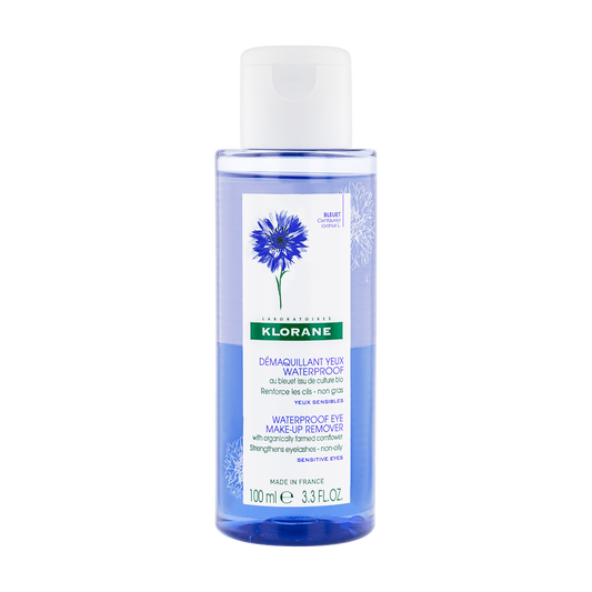 Klorane - Bleuet - Démaquillant yeux waterproof au Bleuet BIO - Yeux sensibles