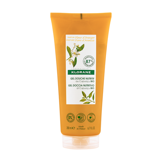 Klorane - Douche - Gel douche au parfum Fleur d'Oranger - Tous types de peaux