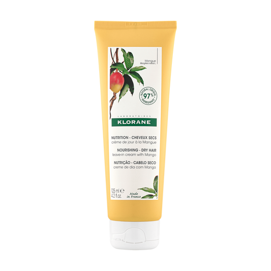 Klorane - Mangue - Crème de jour Nutrition à la Mangue - Cheveux secs