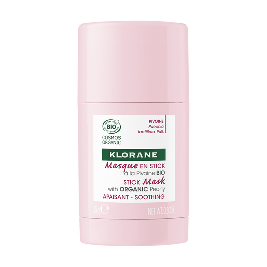 Klorane — Masque en Stick Apaisant à la Pivoine BIO — Peaux sensibles