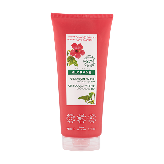 Klorane - Douche - Gel douche au parfum Fleur d’Hibiscus - Tous types de peaux