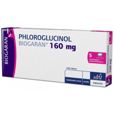 PHLORO BIOGARAN 160mg Cpr orod Plq/5