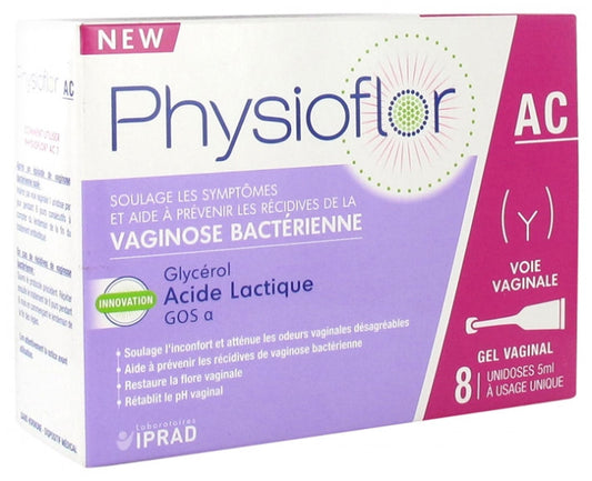 PHYSIOFLOR AC GEL VAGIN UNID 5ML 8