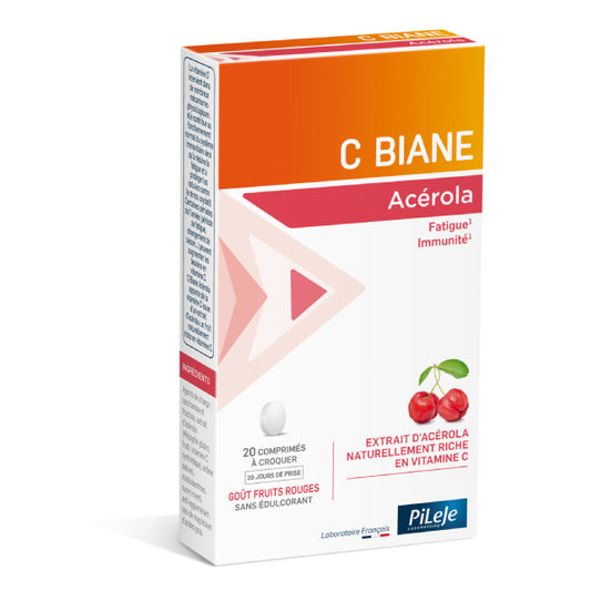 C Biane Acérola - 20 comprimés