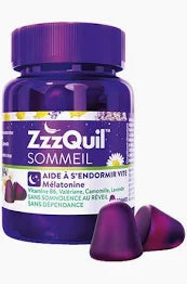 ZZZQUIL SOMMEIL GOMME X30