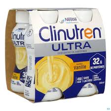 CLINUTREN ULTRA VANILLE 200ML X4