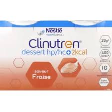 CLINUTREN DESS HPHC+ FRAISE 200GX4