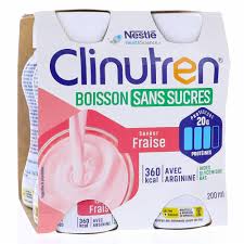 CLINUTREN BOIS S/SUCRE FRAIS 200X4