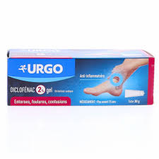 DICLOFENAC 2% URGO GEL TUB 30G