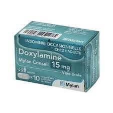 DOXYLAMINE TEVA15MG CONS CPR10