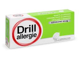DRILL ALLERG 10MG CPR SUCER 7