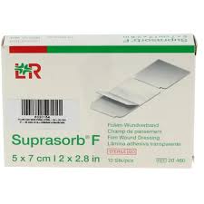 SUPRASORB F FILM ADH ST 5X7 10