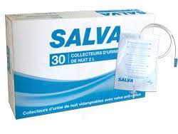 SALVA COLLECTEUR URINE NUIT 2L X30