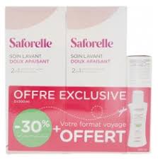 SAFORELLE SOIN LAV DOUX 500X2 +OFF