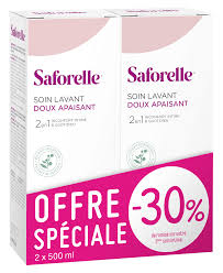 SAFORELLE SOIN LAV DOUX 500ML X2