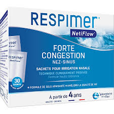 RESPIMER NETIFLOW Pdr p irrigat nasale 30/4g