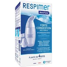 RESPIMER NETIFLOW Kit d'irrigat nasale K+6/4g