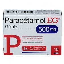 PARACETAMOL 500MG EG CPR 16