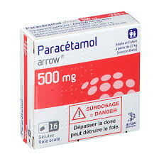 PARACETAMOL 500MG ARROW FL GEL 16
