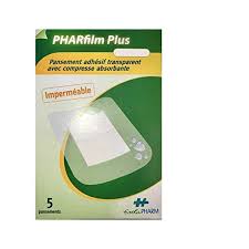 PANS PHARFILM+ADH TRANSP 5X7CM 5