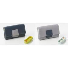 PILBOX MINI DISTRIB HEBD GRIS