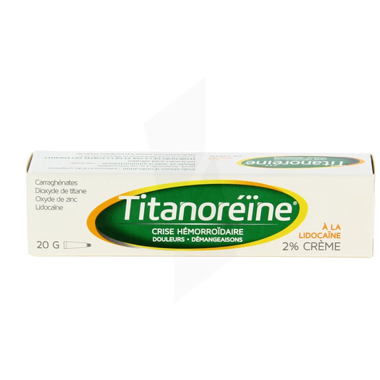 TITANOREINE 2% CR LIDOCAIN 20G